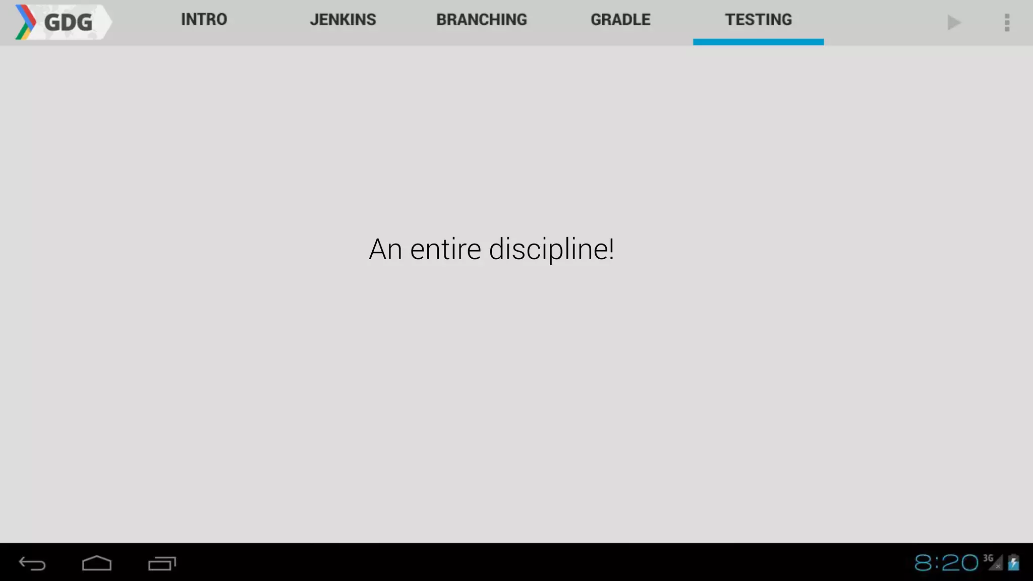 An entire discipline!
 