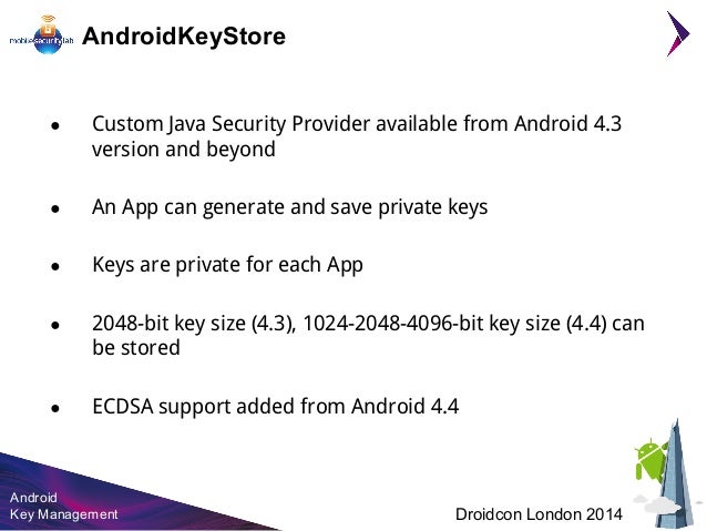 bks generate keystore 2014 @Droidcon Android Management London Key bks generate keystore 2014 @Droidcon Android Management London Key