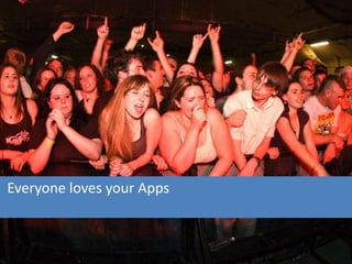 Everyone loves your Apps



http://www.flickr.com/photos/fullcodepress/
 