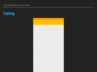 BeerSwipeRefreshLayout
Path#op
 