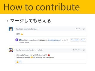 How to contribute
 