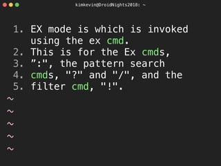 How to use vim in Android Studio, Useful customization IdeaVim | PDF