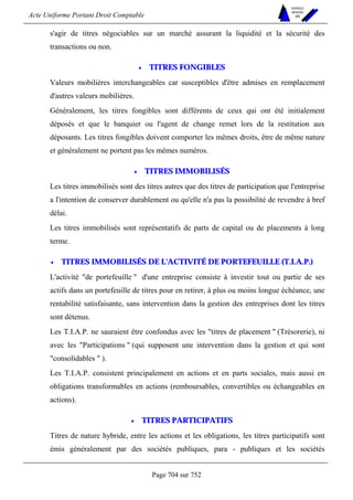 DROIT COMPTABLE OHADA