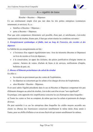 DROIT COMPTABLE OHADA