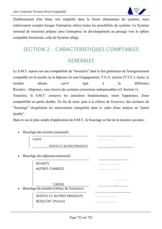 DROIT COMPTABLE OHADA