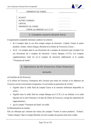 DROIT COMPTABLE OHADA