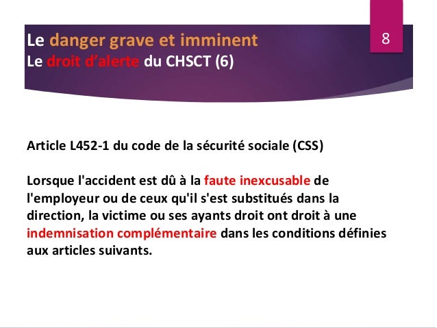 Droit  chsct dgi retrait alerte
