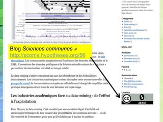 Blog Sciences communes »
http://scoms.hypotheses.org/56
 