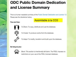 Assimilable à la CC0
 