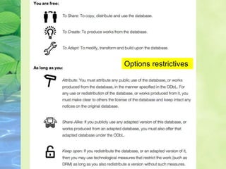 Options restrictives
 