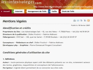http://www.les-infostrateges.com/article/mentions-legales
 