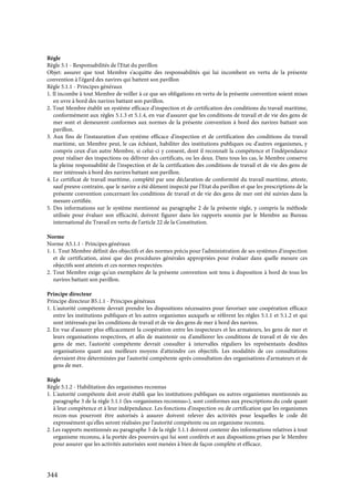   Droit maritime international et pollution