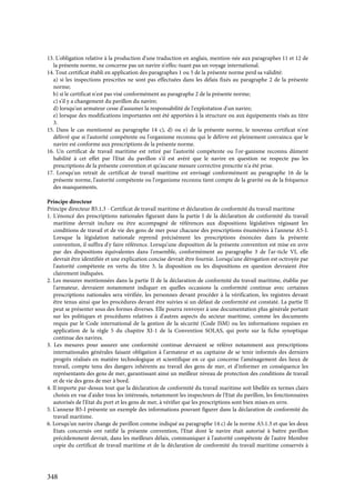   Droit maritime international et pollution