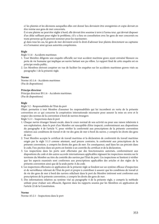   Droit maritime international et pollution