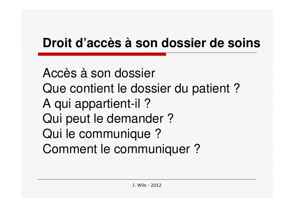 Les droits du patient hospitalisé
