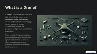 Comprehensive Overview of Drone Technology and Control Systems in ...
