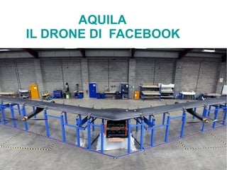 AQUILA
IL DRONE DI FACEBOOK
 