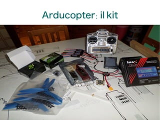 24
Arducopter: il kit
 