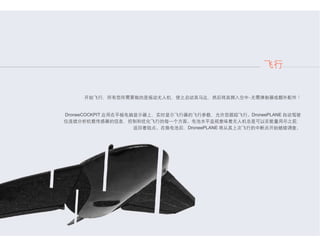 
ʼУҪҡ˻ʹ֮Ȼ-赯
DroneeCOCKPIT ӦƽʾϣʵʱʾķвٷСDroneePLANE Զʻ
شϢƺŻеÿһ档ˮƽζ˻ǿþ֮ǰ
½㡣ڻغDroneePLANE ϴηежϵ㿪ʼ顣
 