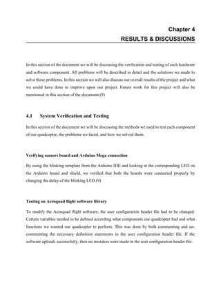Drone (Quadcopter) full project report by Er. ASHWANI DIXIT | PDF