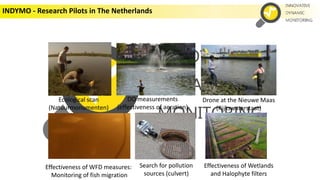 Ecological scan
(Natuurmonumenten)
DO measurements
(effectiveness of aeration)
Effectiveness of WFD measures:
Monitoring o...