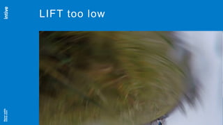 Neversettle
intive.com
17
LIFT too low
 