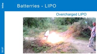 Neversettle
intive.com
18
Batterries - LIPO
Overcharged LIPO
 