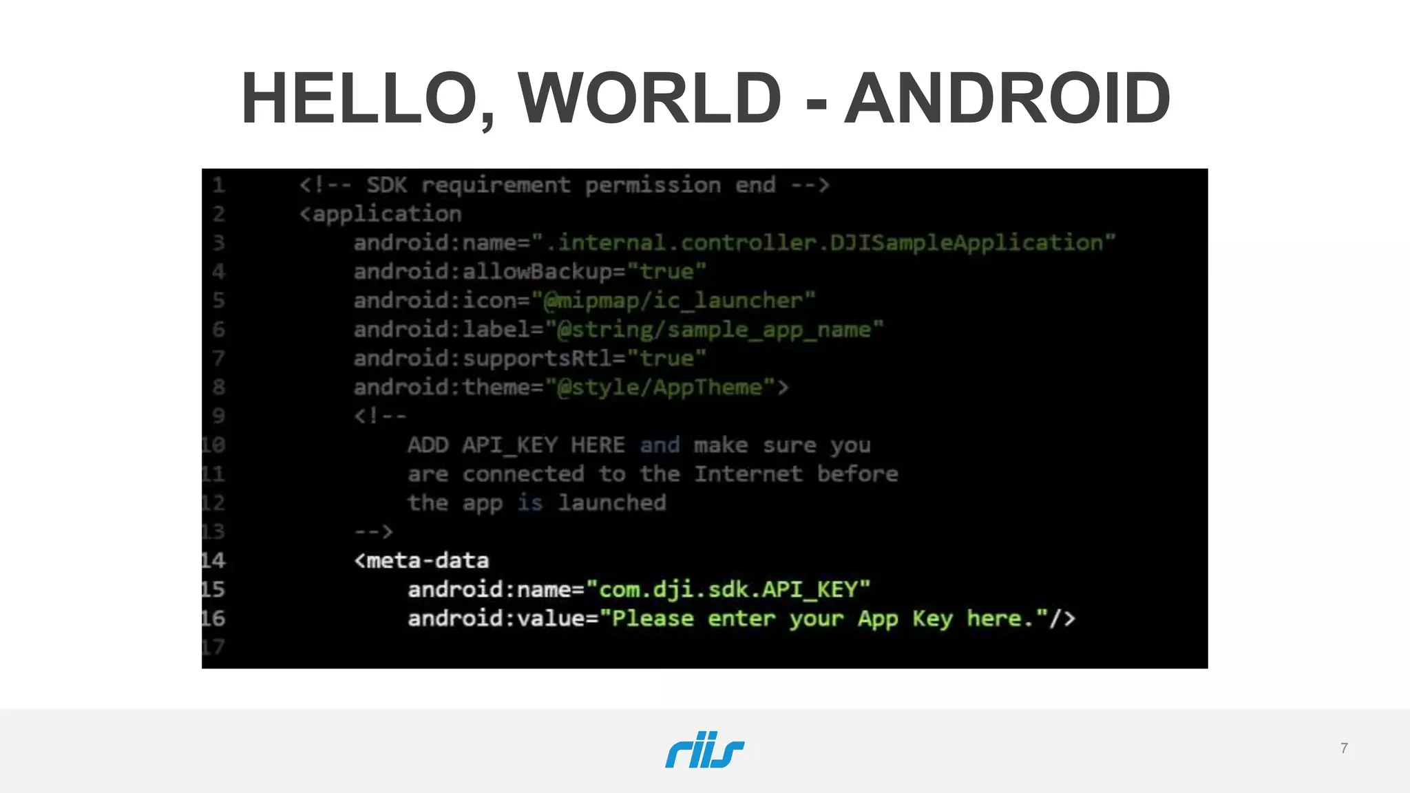 7
HELLO, WORLD - ANDROID
 