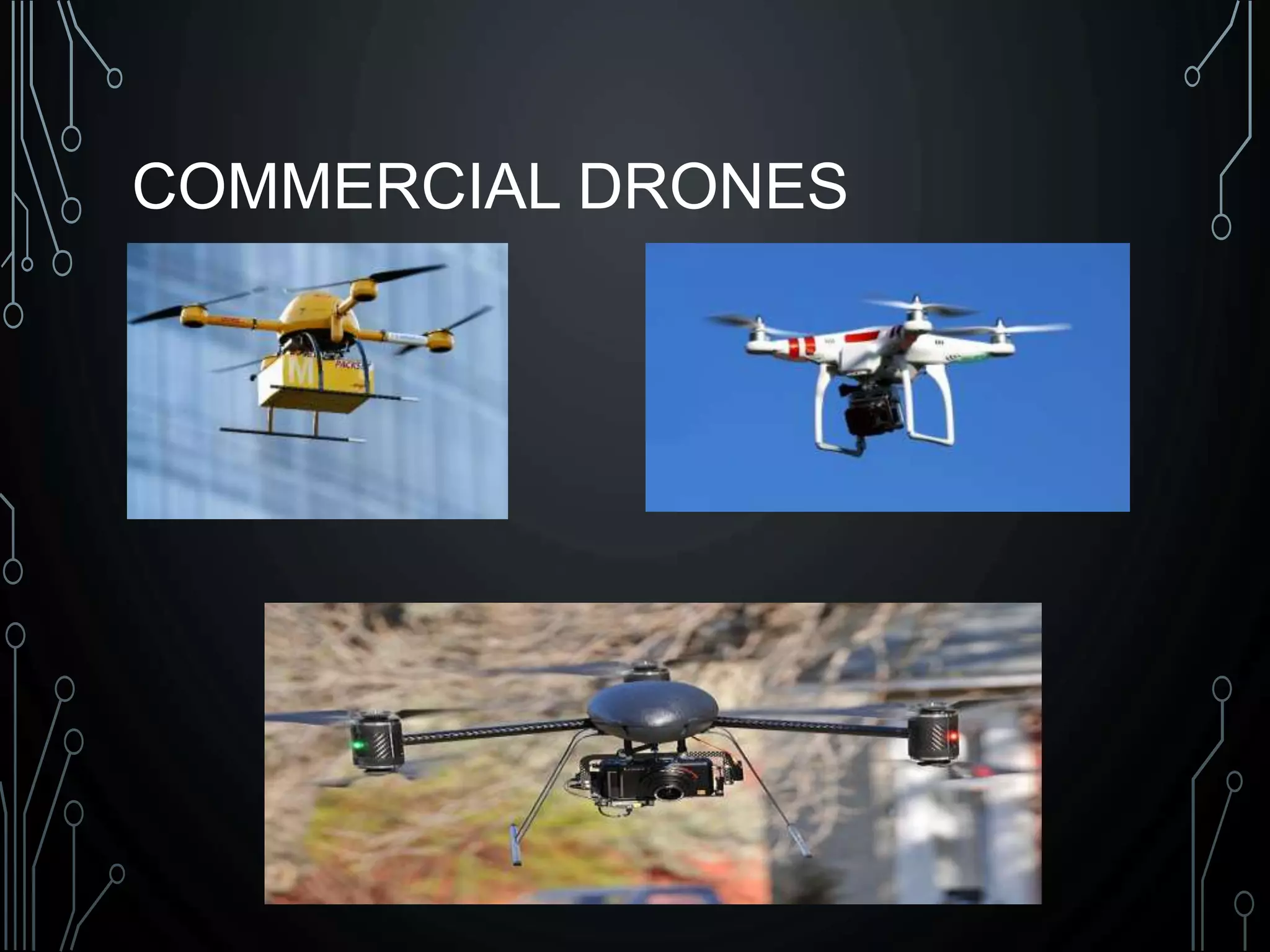 COMMERCIAL DRONES
 