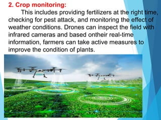 drone technology in agriculture sector in additional income in farmers ...
