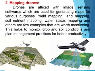 drone technology in agriculture sector in additional income in farmers ...