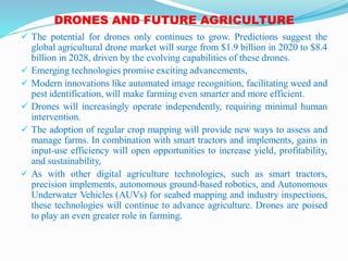 Innovative Applications and Impact of Drones in Modern Agriculture | PDF