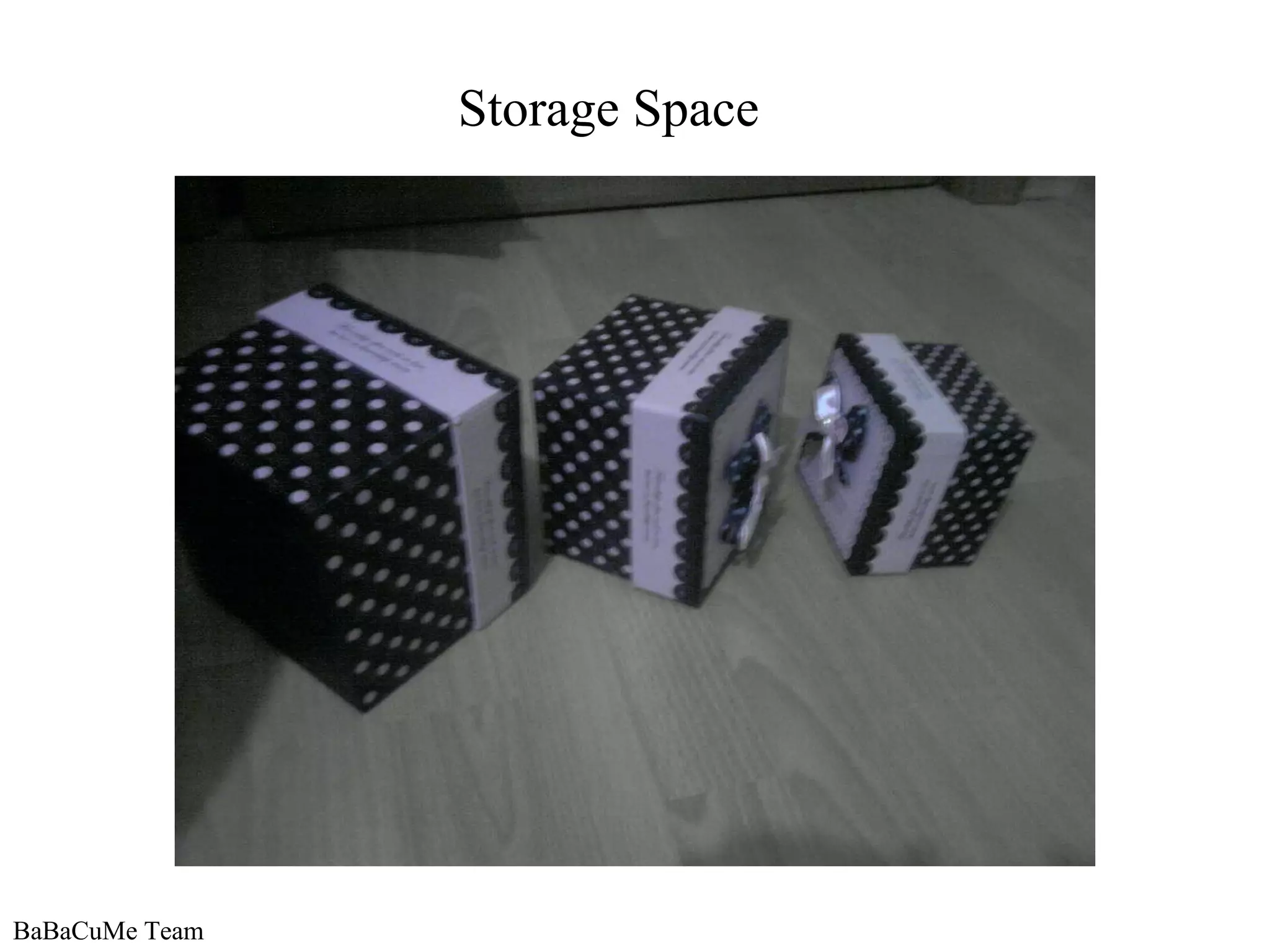 BaBaCuMe Team Storage Space 