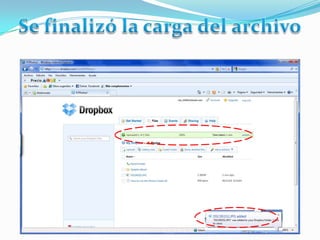 Se finalizó la carga del archivo