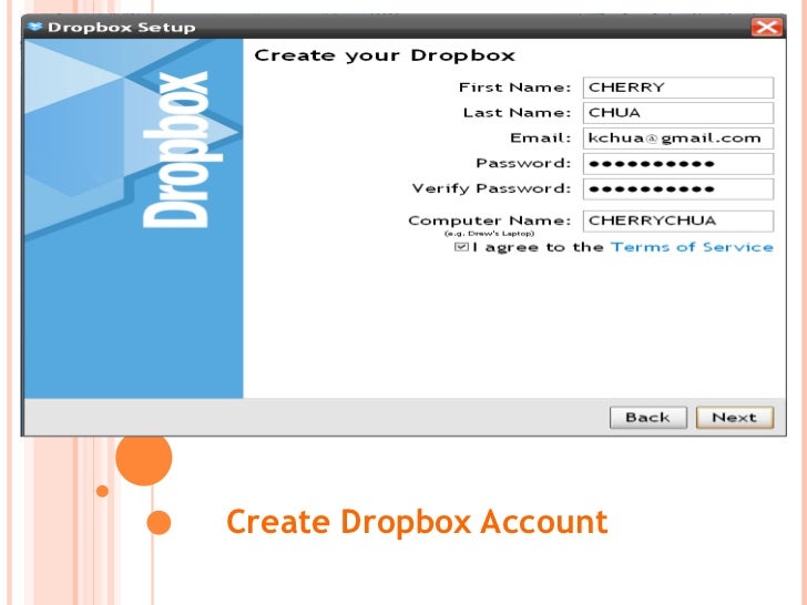 what is a dropbox account