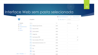 32

Interface Web sem pasta selecionada

 