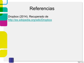 Instalando Dropbox de manera
local
La instalación comenzará. Esperamos hasta que finalice.
 