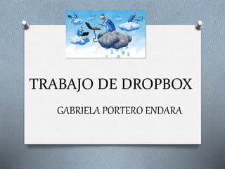 TRABAJO DE DROPBOX 
GABRIELA PORTERO ENDARA 
 