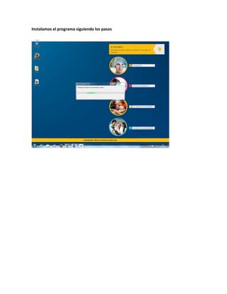 Instalamos el programa siguiendo los pasos
 