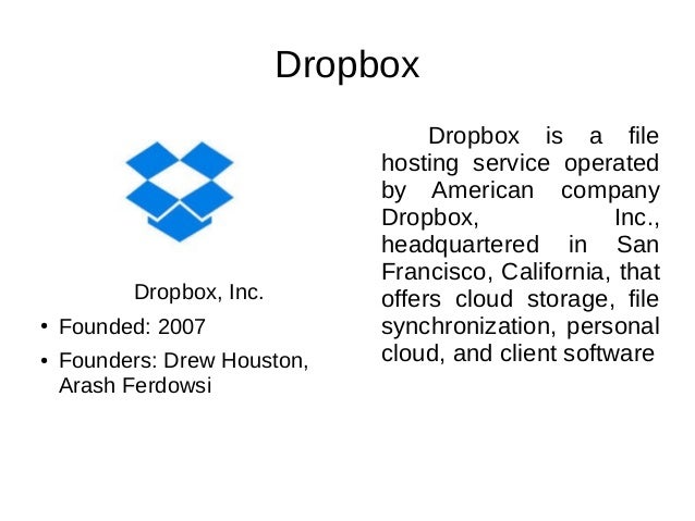 dropbox inc what is it dropbox inc what is it