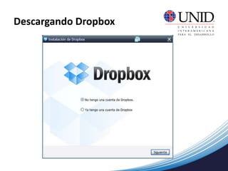 Descargando Dropbox
 