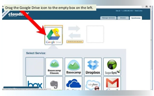 sync dropbox to google drive