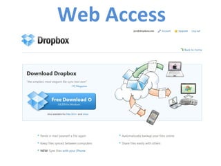 Web Access 