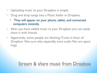 Dropbox: The Basics Plus