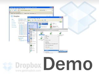 Dropbox pitch deck