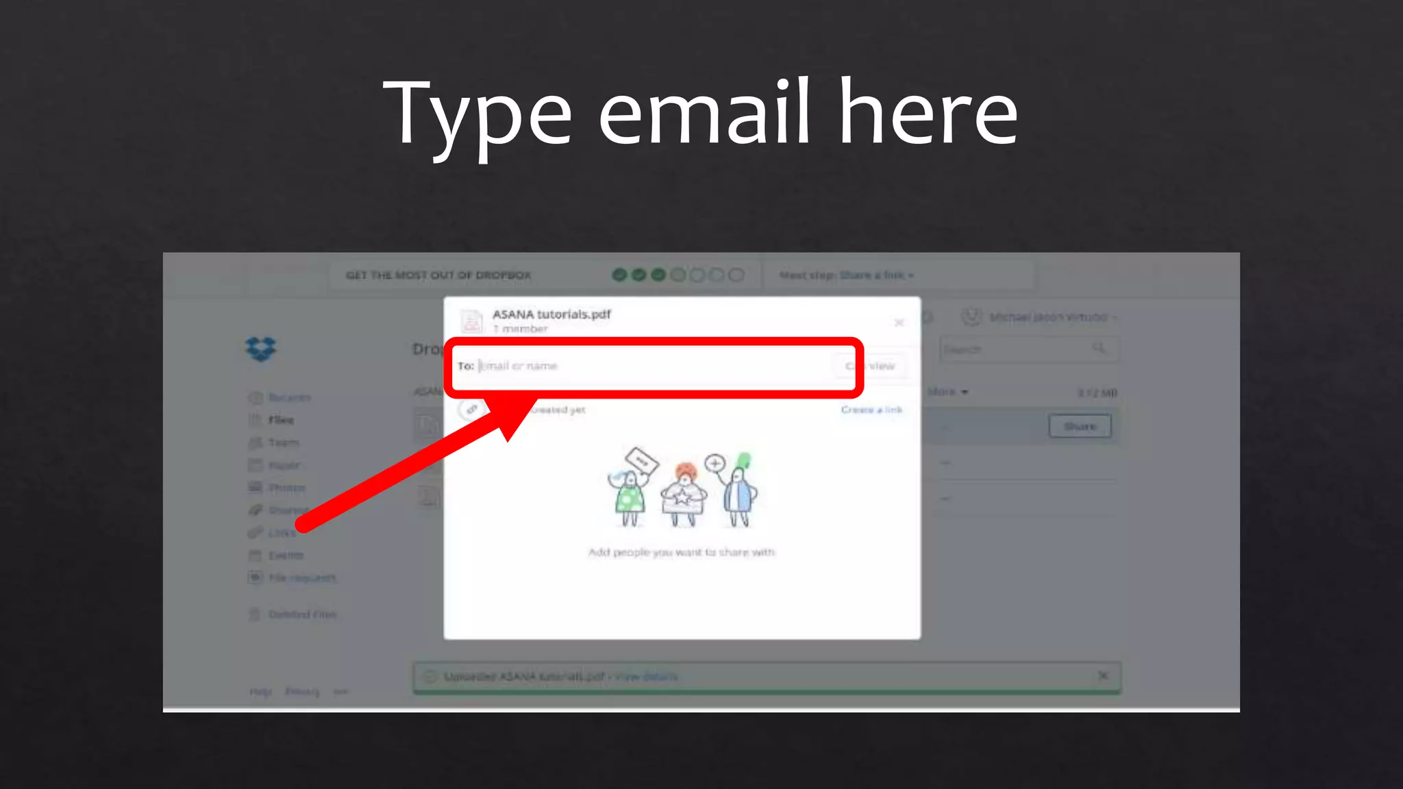 Type email here
 