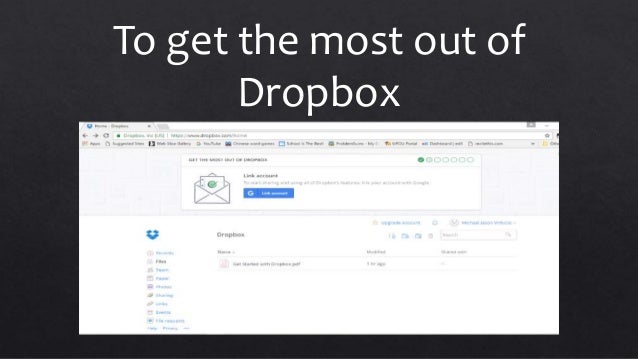 How to use Dropbox