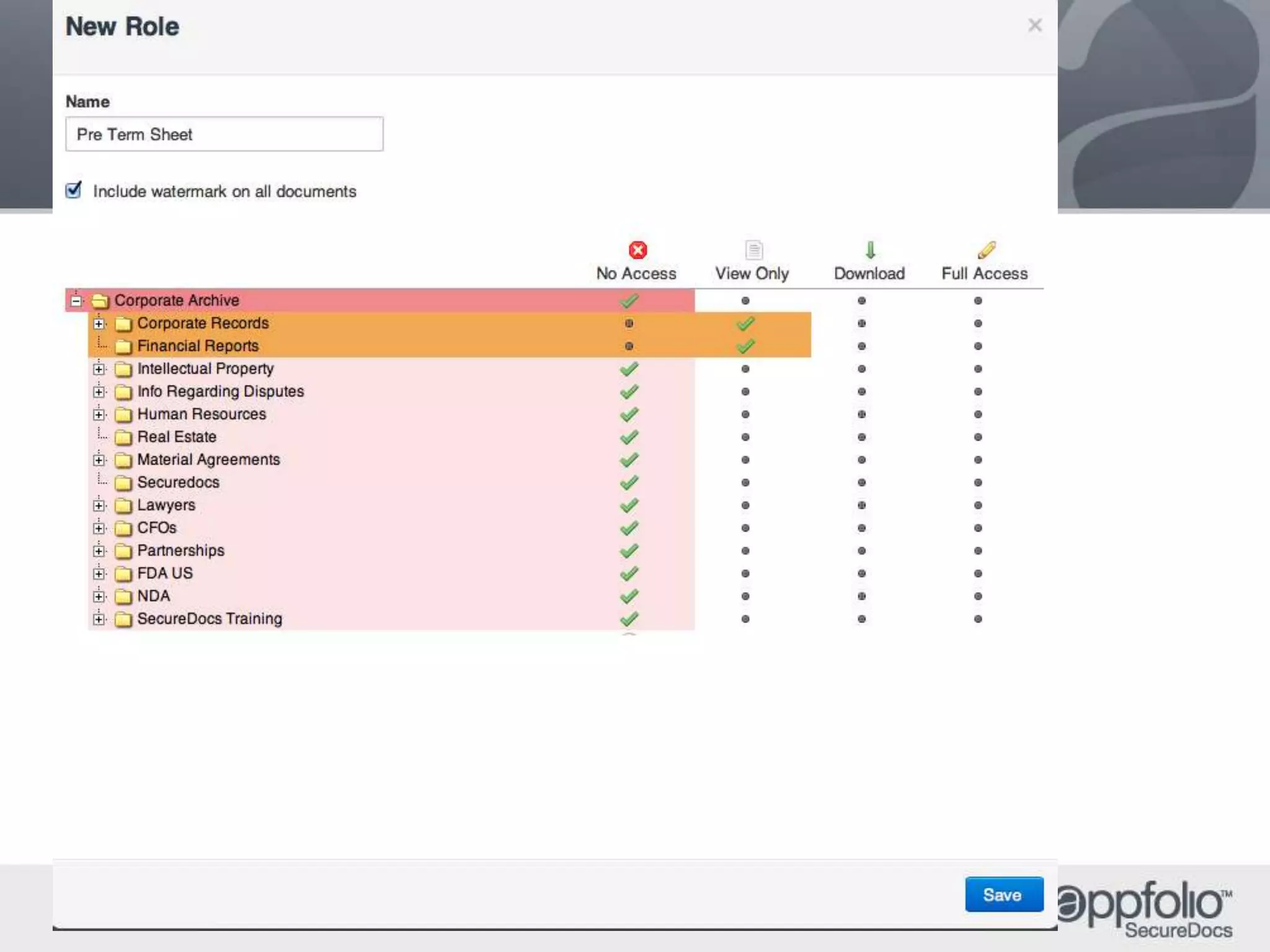 SecureDocs VDR = 1 Copy

Confidential ©2012 AppFolio, Inc.

 