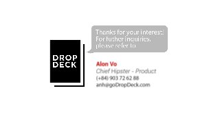 DropDeck - Token Sale