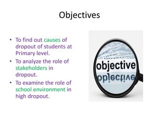 Dropout presentation1 | PPTX
